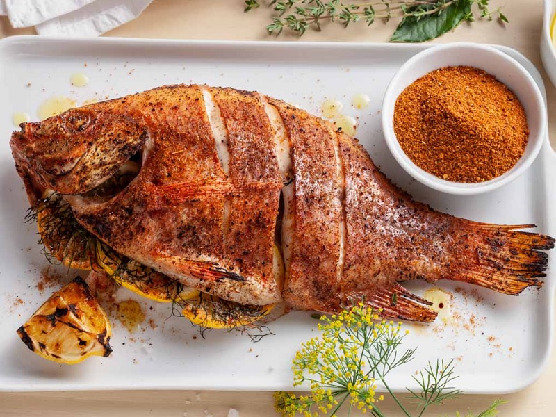 ادویه ماهی و میگو | ترکیب معطر و خوش‌طعم مخصوص غذاهای دریایی